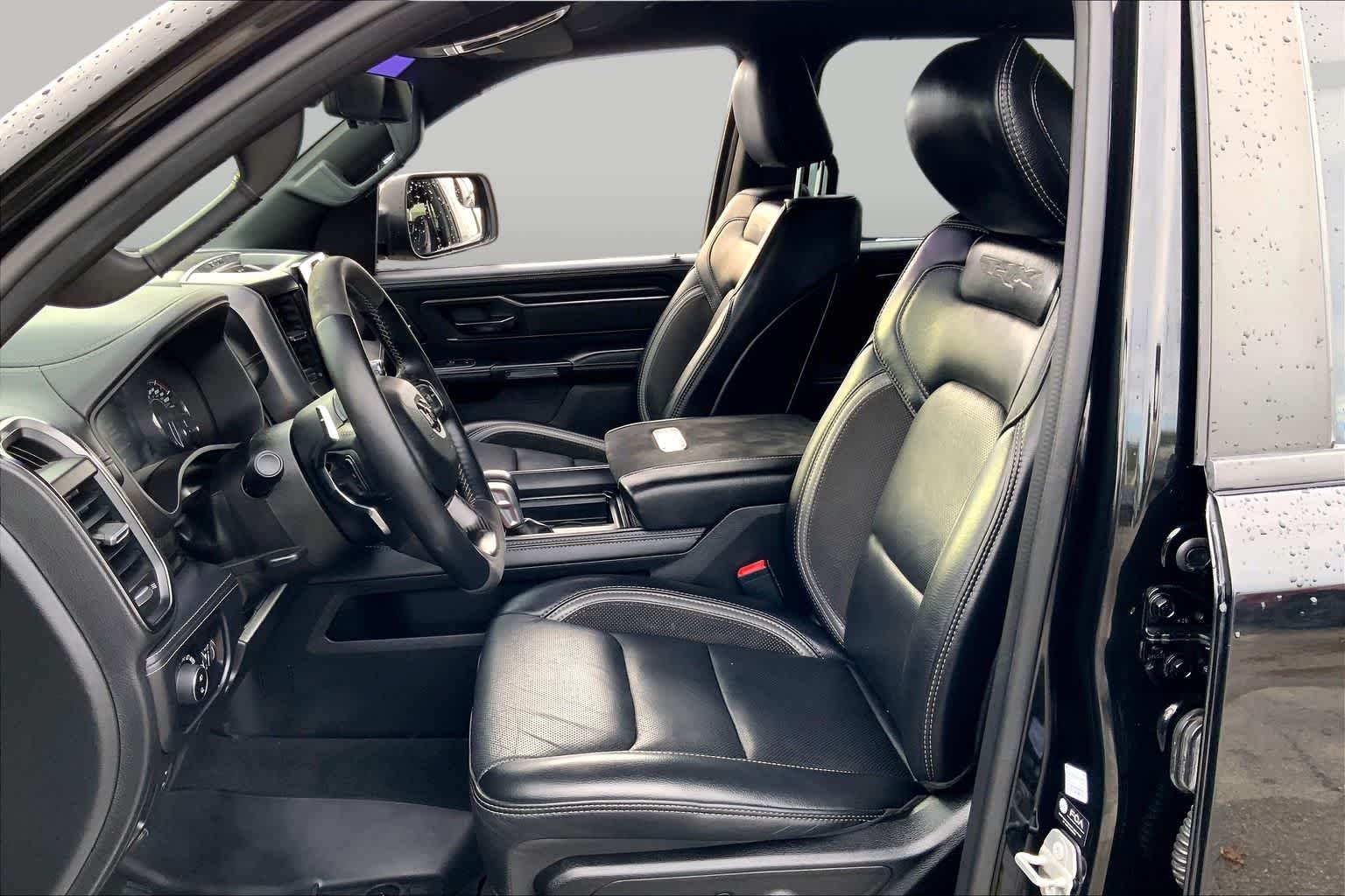 Used 2022 Diamond Black Crystal Pearlcoat Ram TRX image 23