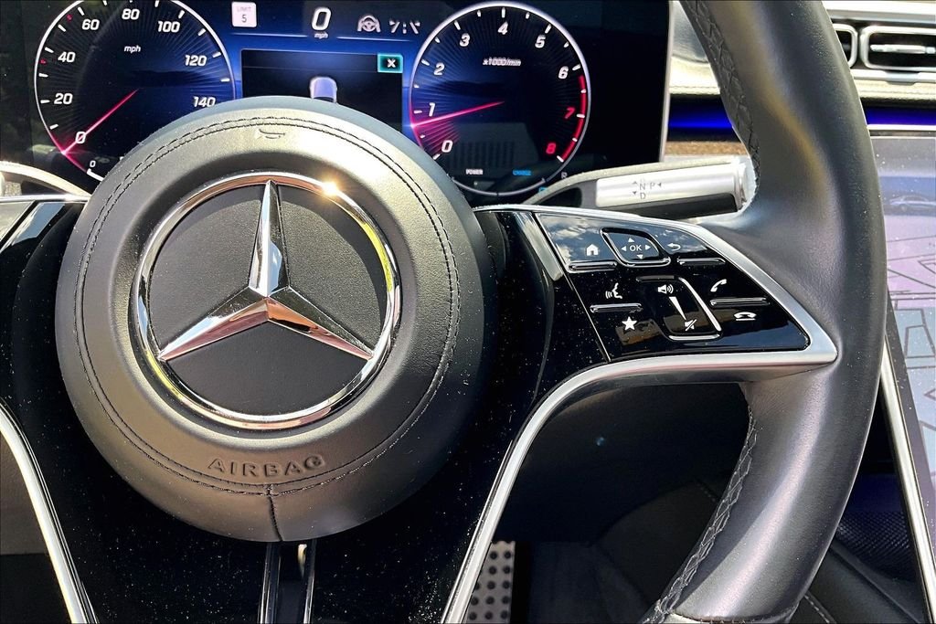 Certified Used 2023 Black Mercedes-Benz S 580 image 21