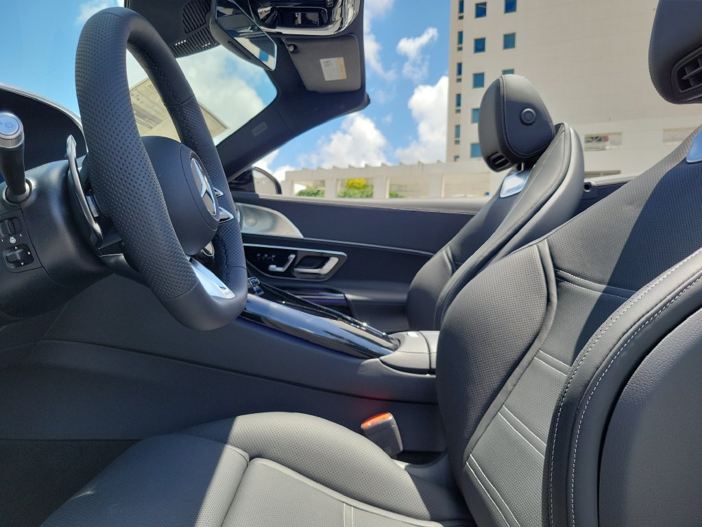 New 2027 Obsidian Black Metallic Mercedes-Benz AMG® SL 43 Roadster image 14