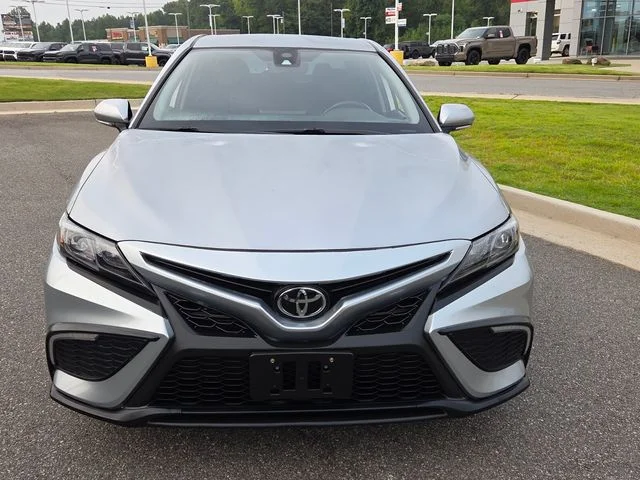 Used 2024 Silver Toyota SE image 2