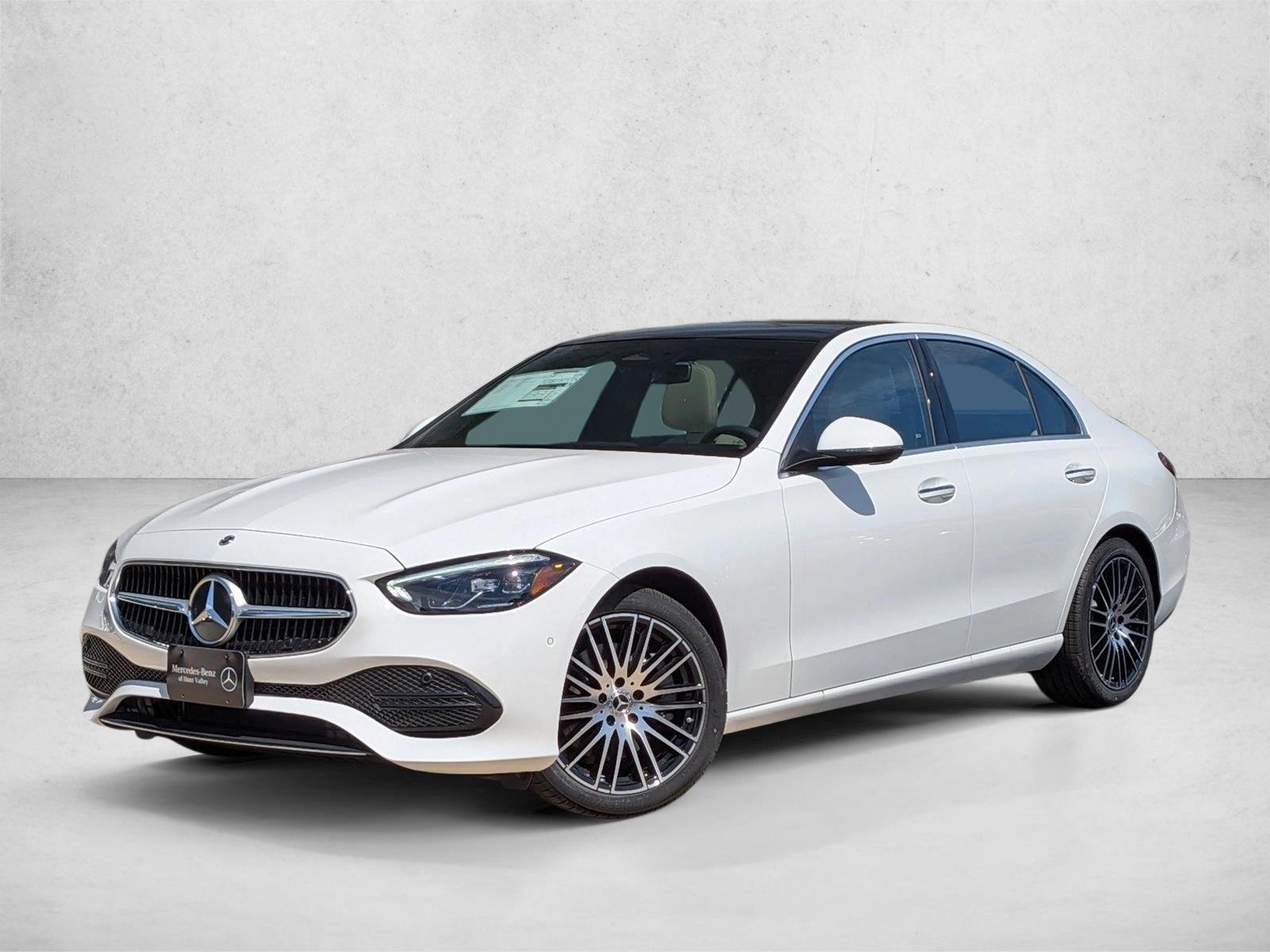 New 2026 Polar White Mercedes-Benz C300 image 1