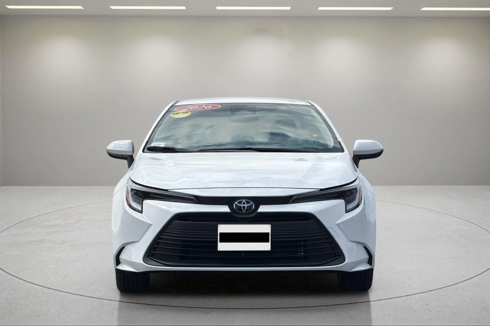 New 2026 White Toyota LE image 9