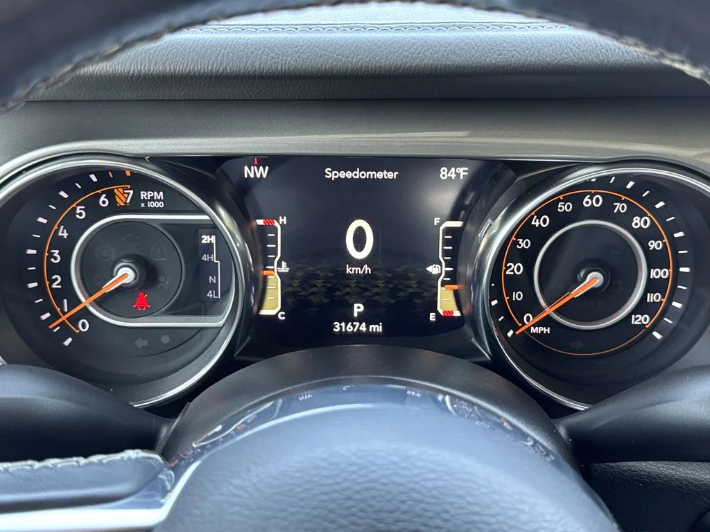 Used 2021 White Jeep Overland image 26