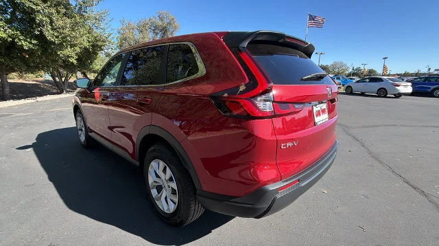 New 2026 Radiant Red Metallic Honda AWD LX image 6