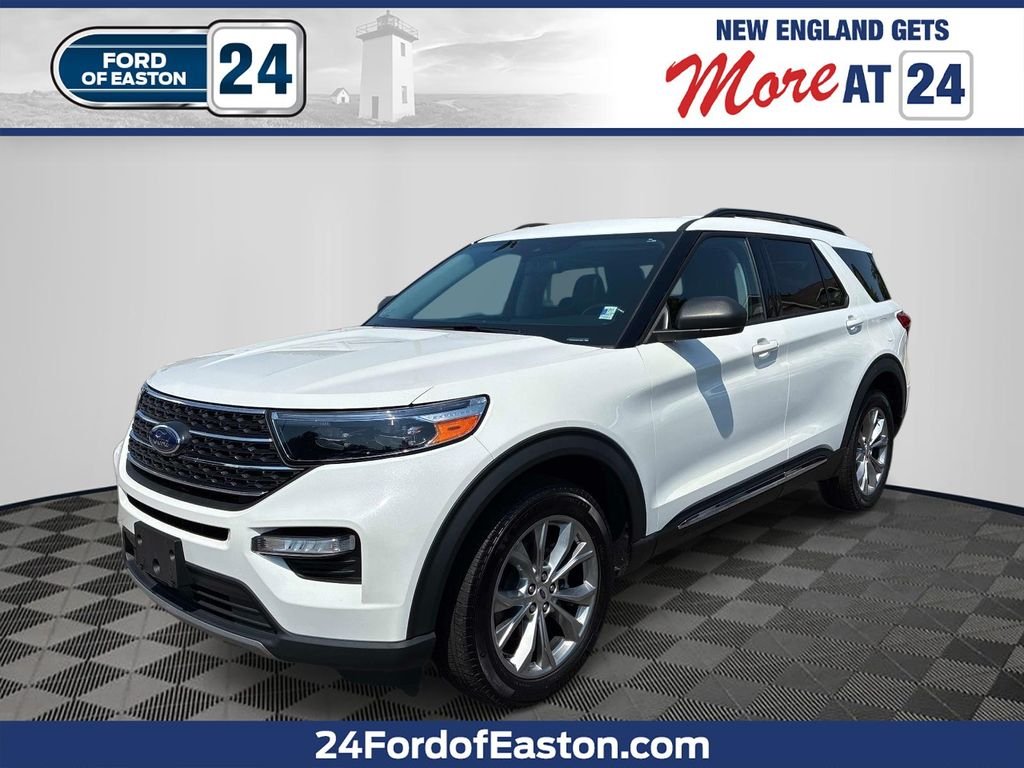 Used 2023 White Ford XLT image 1