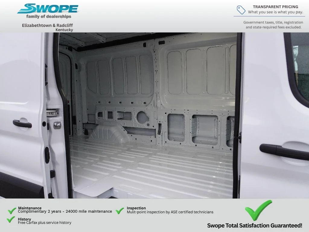 New 2026 Oxford White Ford Cargo Van image 15