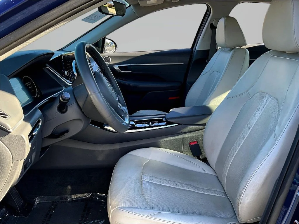 Used 2022 Blue Hyundai Limited image 21