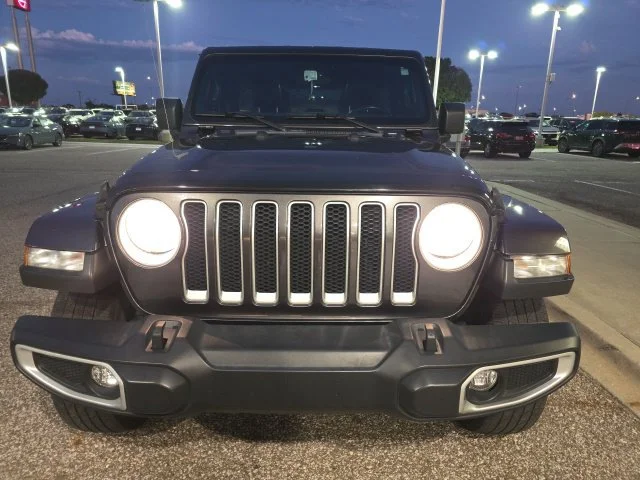 Used 2020 Gray Jeep Unlimited Sahara image 2