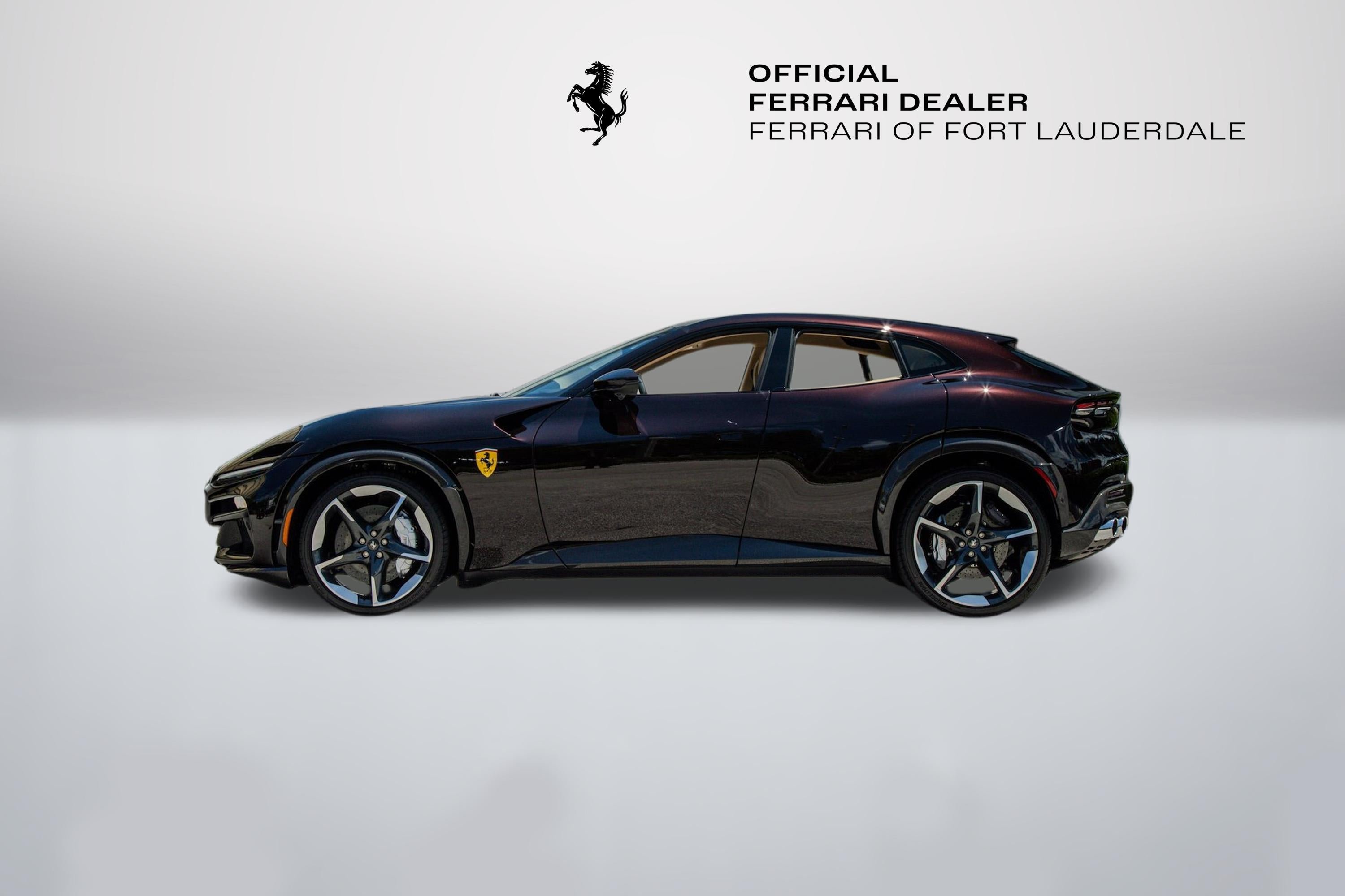 Certified Used 2025 Nero Purosangue Ferrari  image 49