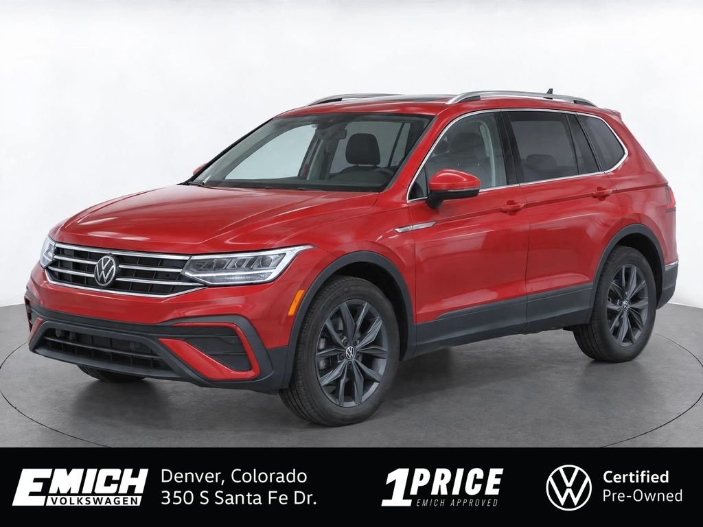 Certified Used 2023 Kings Red Metallic Volkswagen 2.0T SE image 1