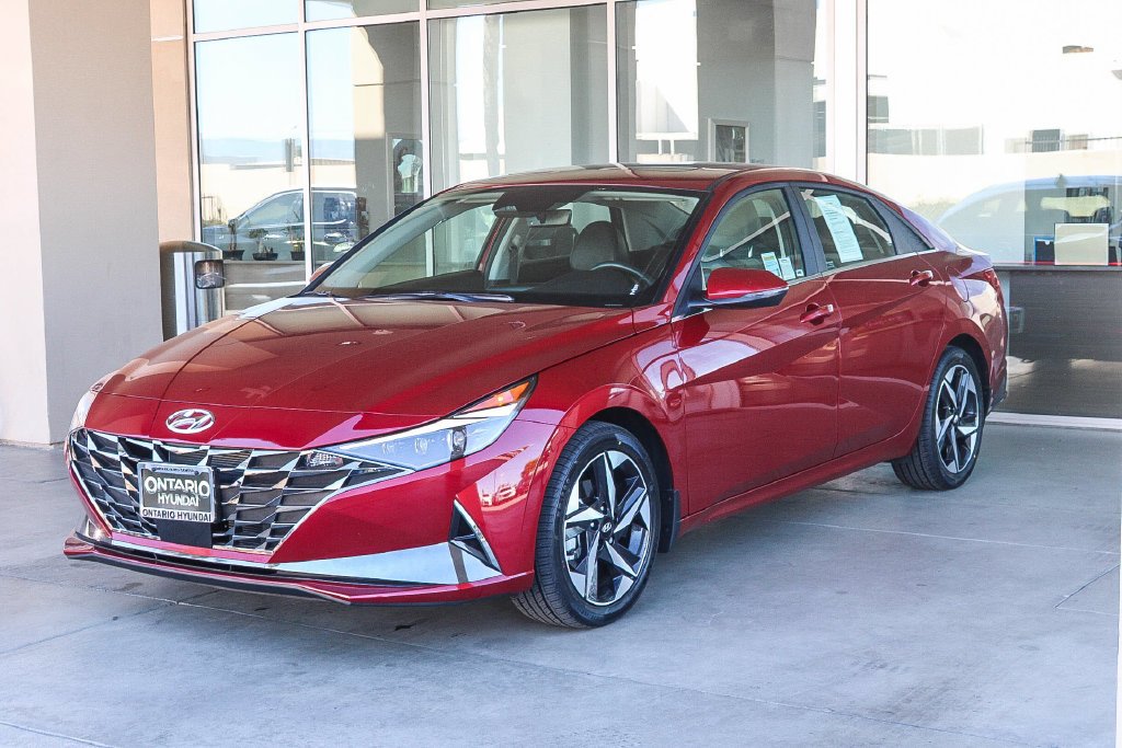 Certified Used 2023 Red Hyundai Limited image 3