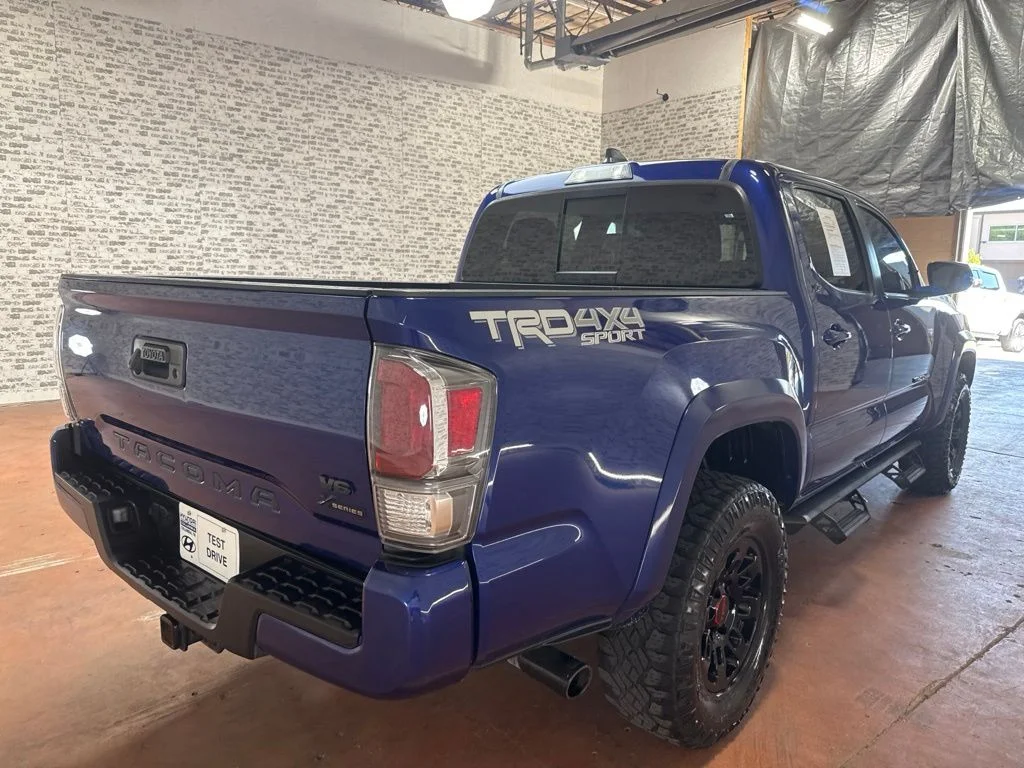 Used 2022 Blue Crush Metallic Toyota TRD Sport image 7