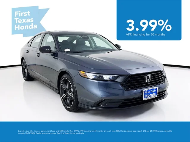 2026 Honda Accord SE