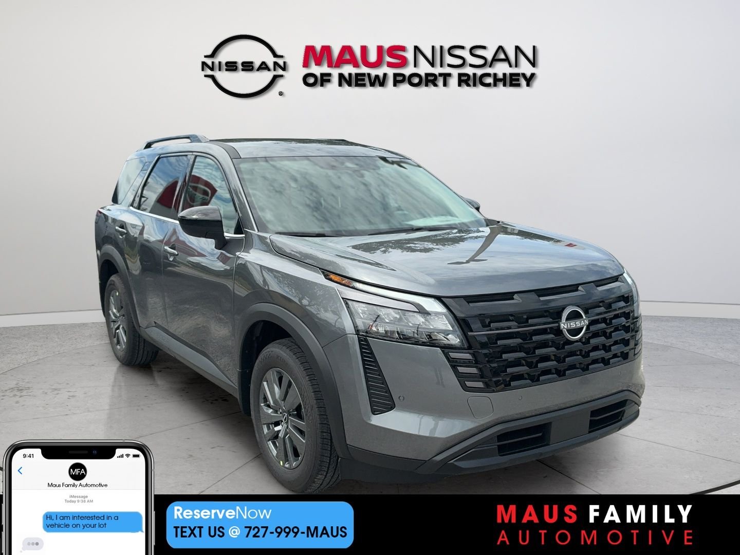 New 2026 Gray Nissan SV image 1