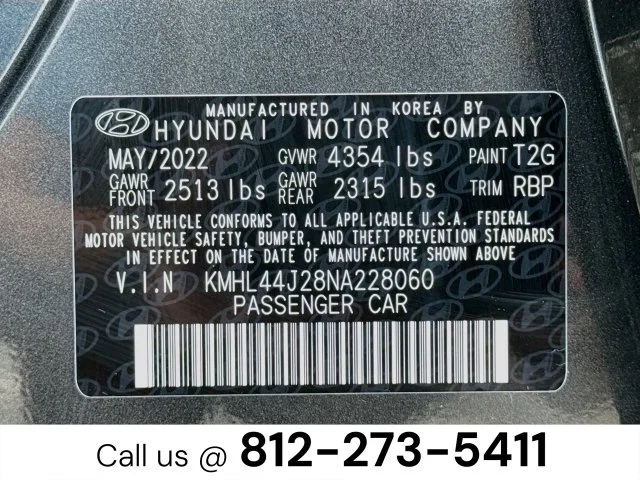 Used 2022 Gray Hyundai SEL Plus image 28