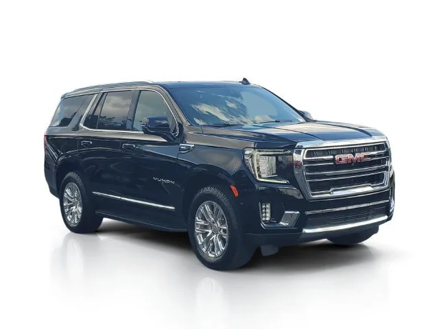 Used 2022 ONYX BLACK GMC SLT image 1