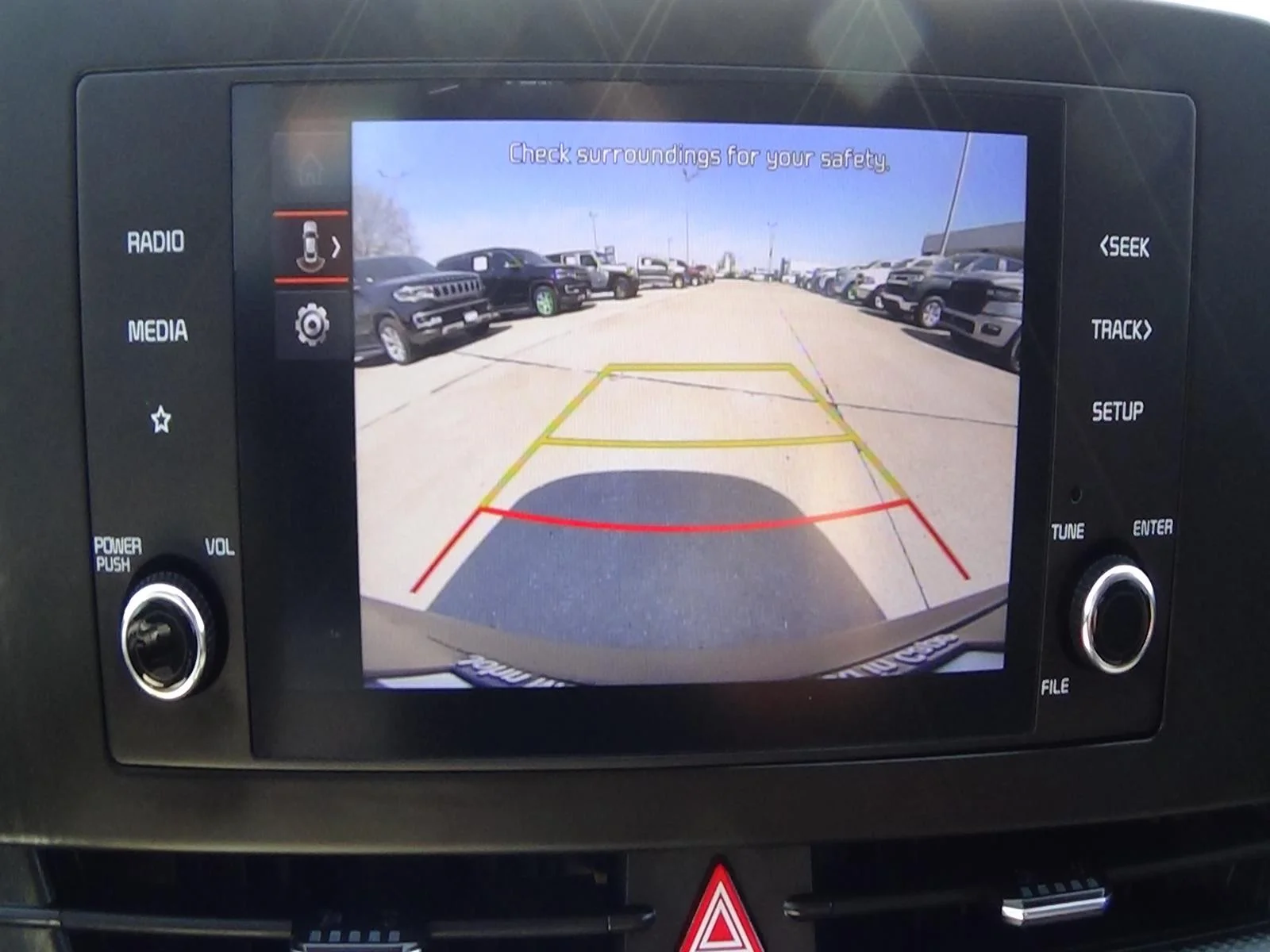 Used 2025 Ebony Black (eb) Kia LX image 27