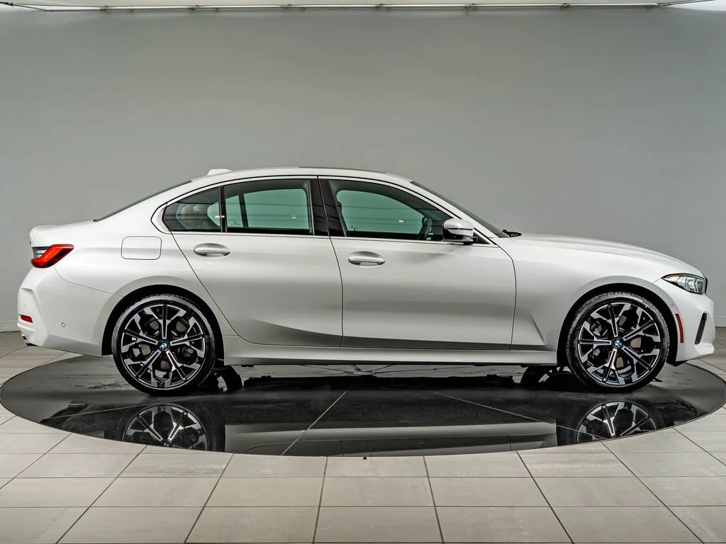 Certified Used 2025 Mineral White Metallic BMW 330i xDrive image 4
