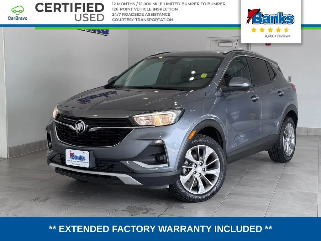 Certified Used 2022 Satin Steel Metallic Buick Select image 1