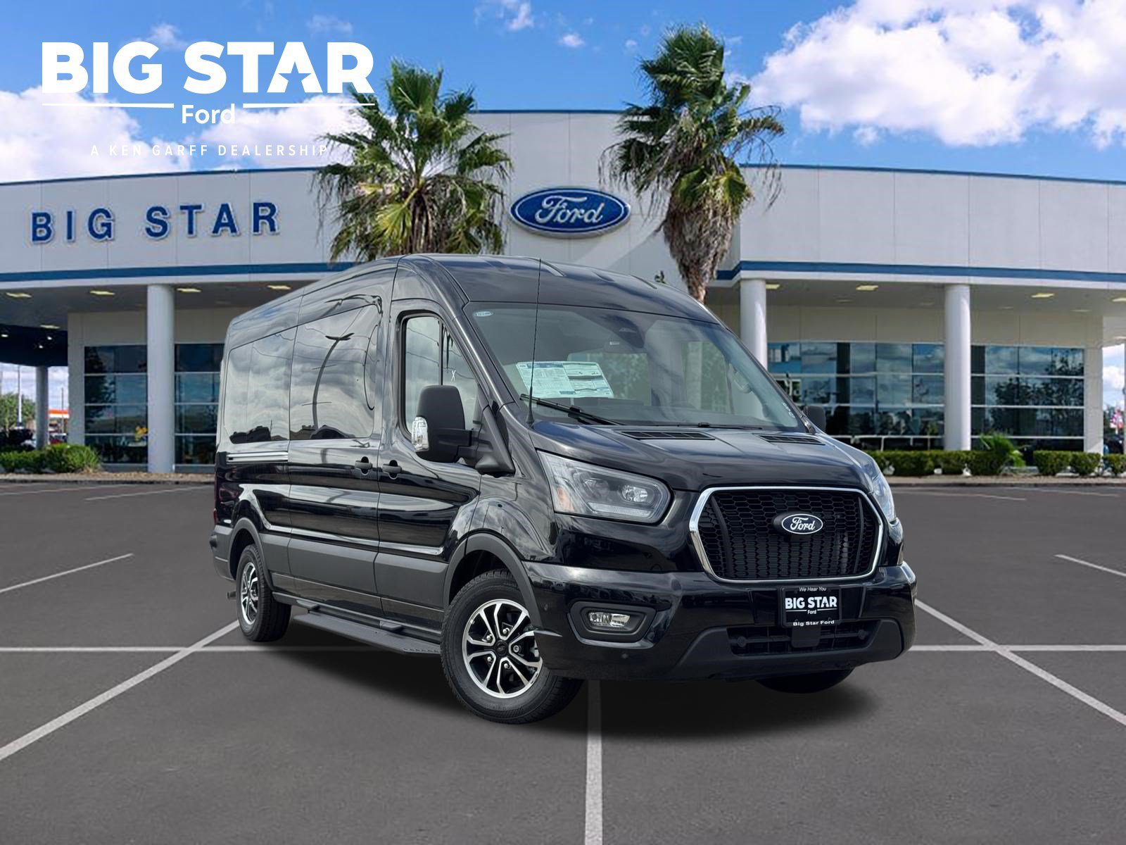 New 2026 Agate Black Metallic Ford XLT image 1