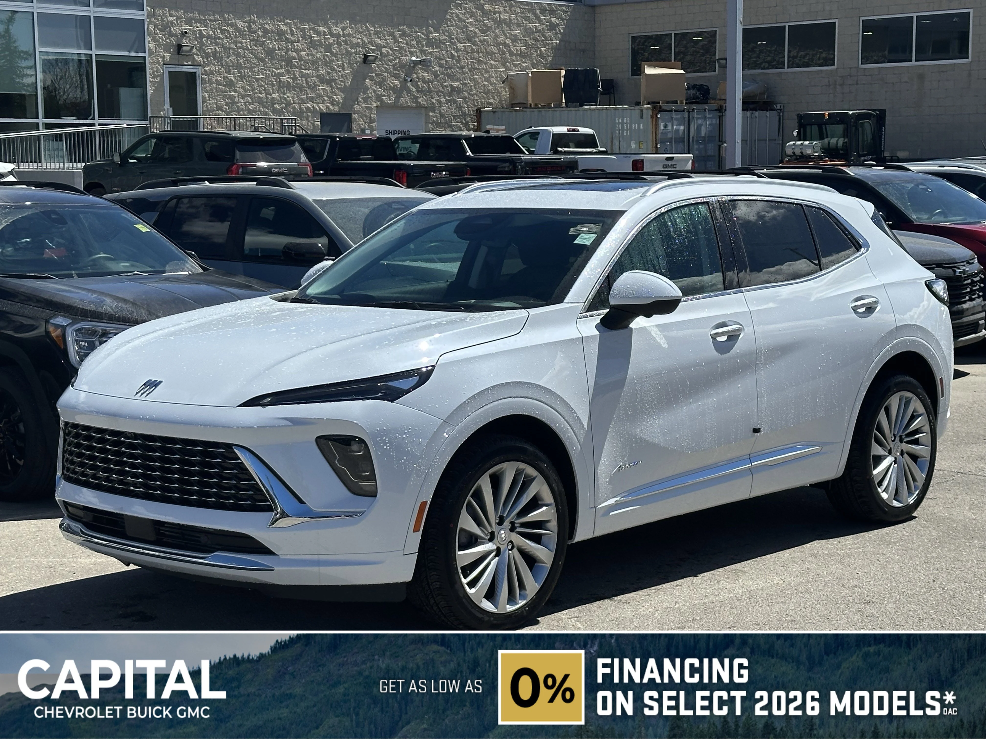 New 2026 Iridescent White Tricoat Buick Avenir image 1