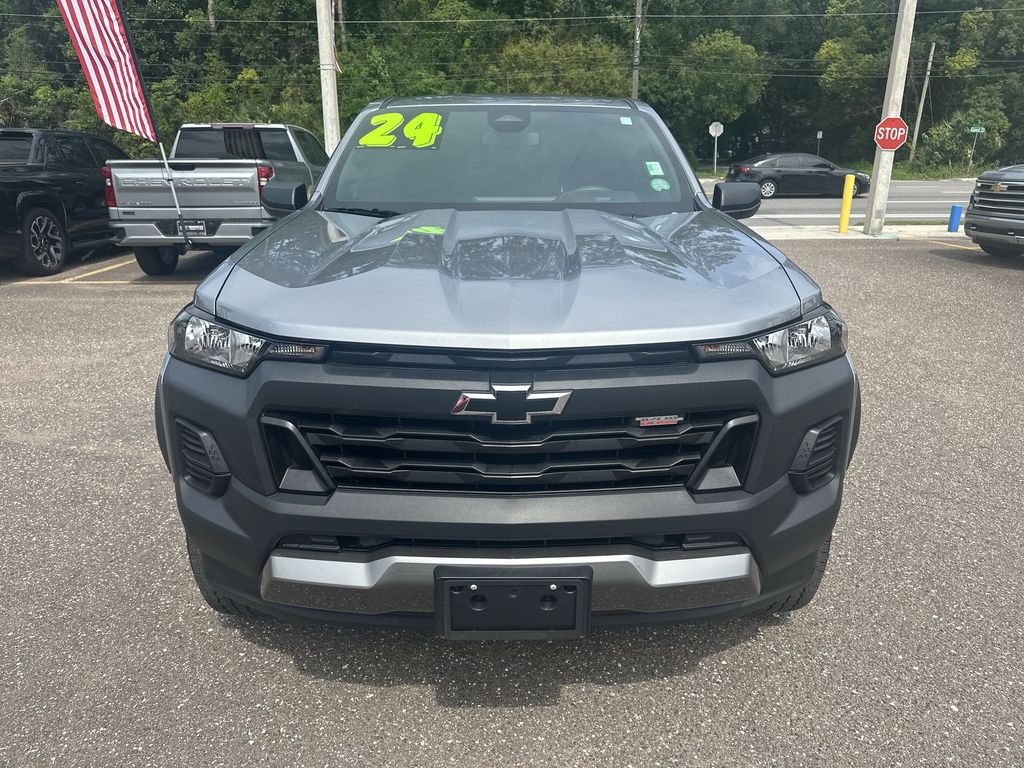 Used 2024 Sterling Gray Metallic Chevrolet Trail Boss image 11