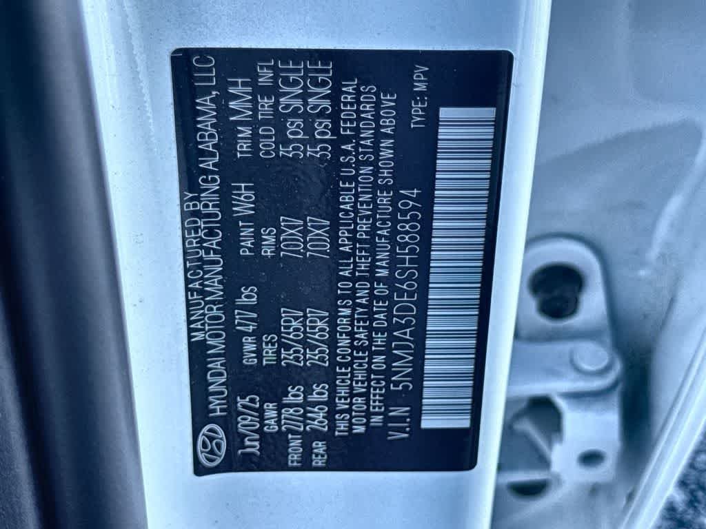 Used 2025 Serenity White Pearl Hyundai SE image 28