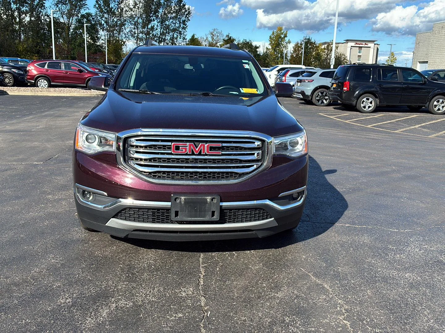 Used 2018 Black Cherry Metallic GMC SLE image 20
