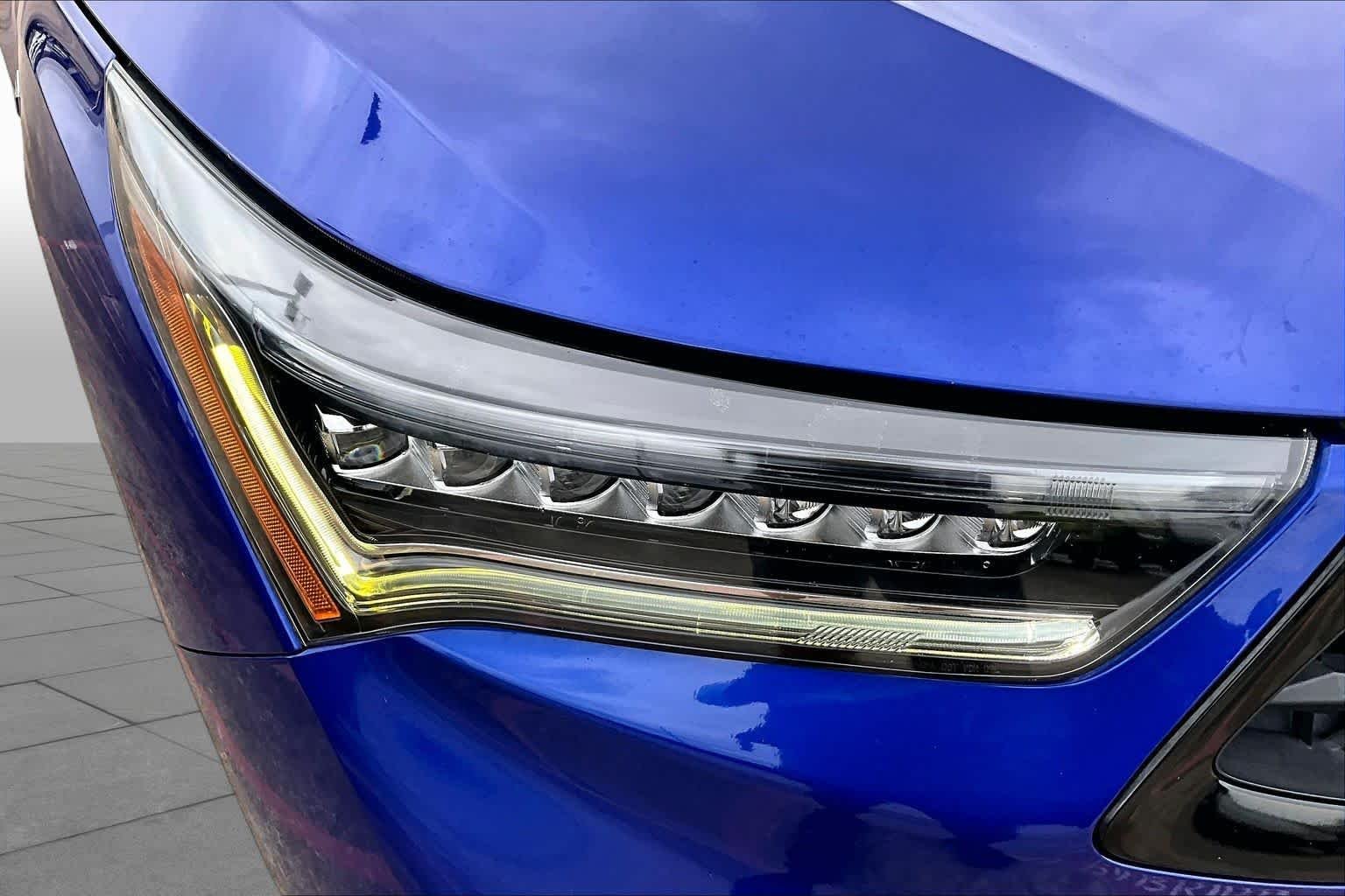 Used 2020 Apex Blue Pearl Acura w/A-Spec Pkg image 28