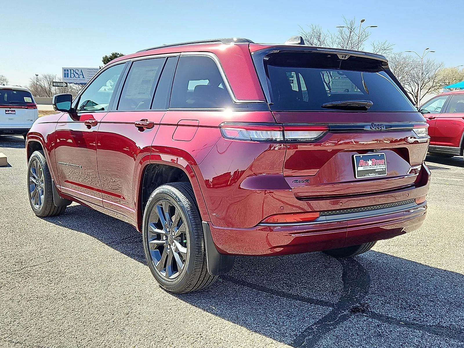New 2026 Velvet Red Pearlcoat Jeep LIMITED RESERVE 4X4 image 2