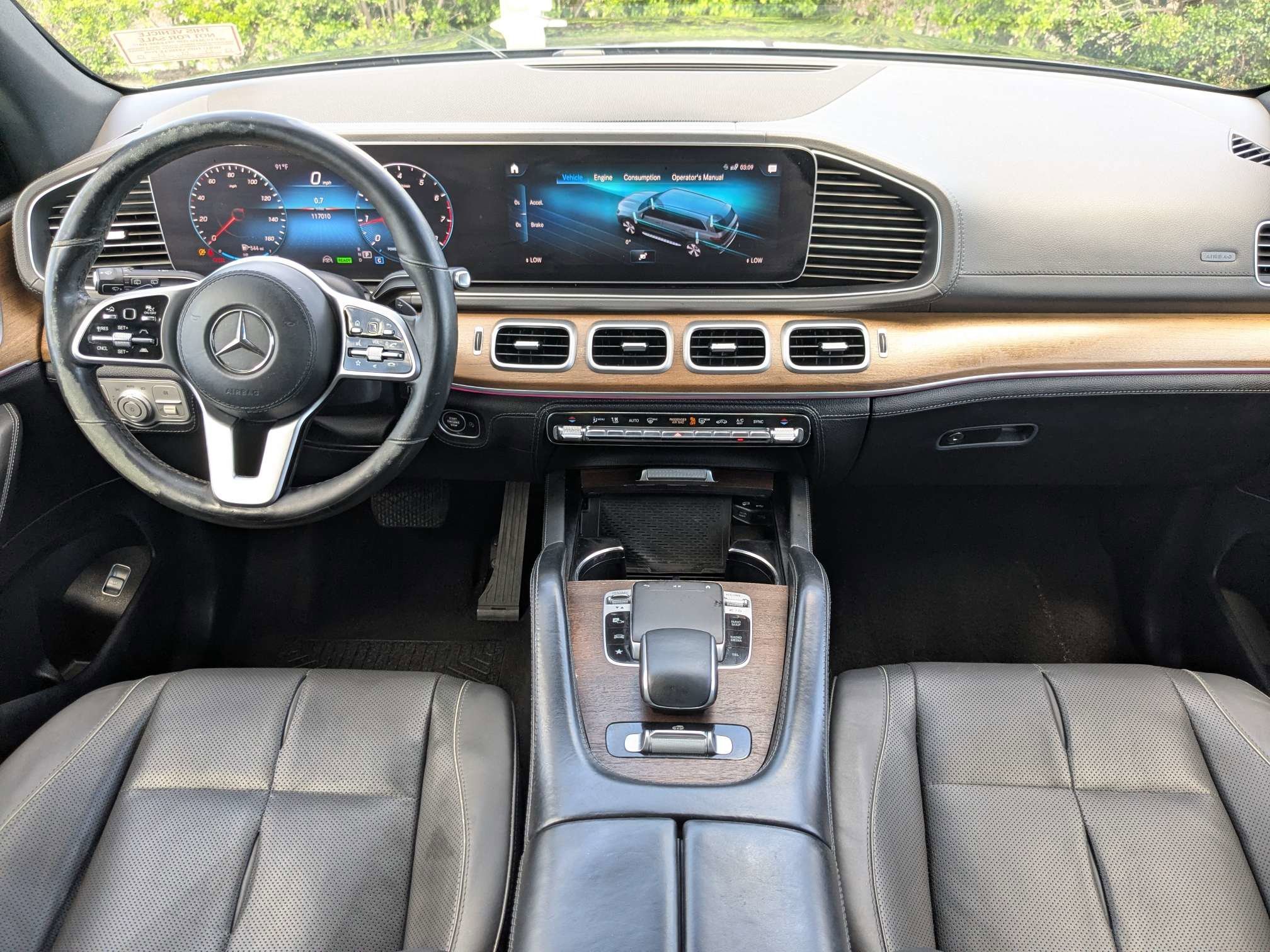 Used 2020 Brilliant Blue Metallic Mercedes-Benz GLS 450 image 24