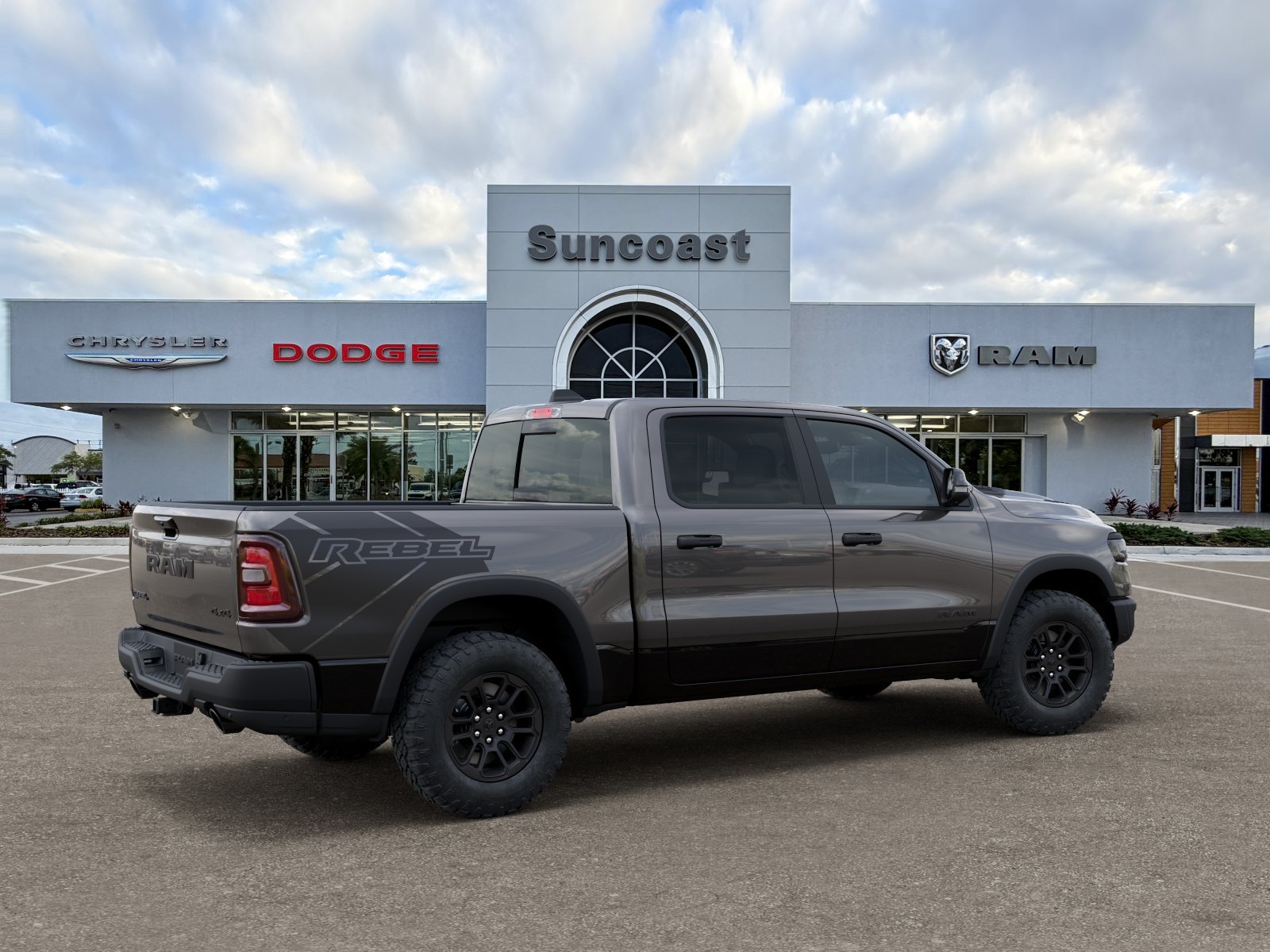 New 2026 Granite Crystal Metallic Clear-Coat Exterior Paint RAM Rebel image 36