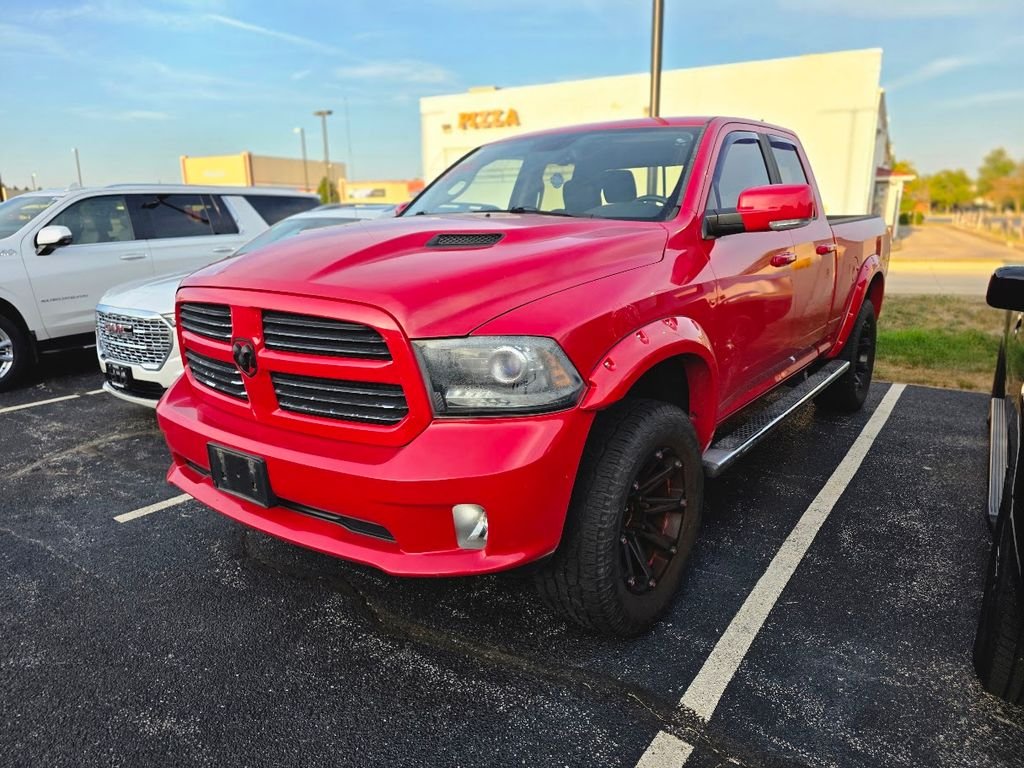 Used 2013 Flame Red Clearcoat Ram Sport image 2