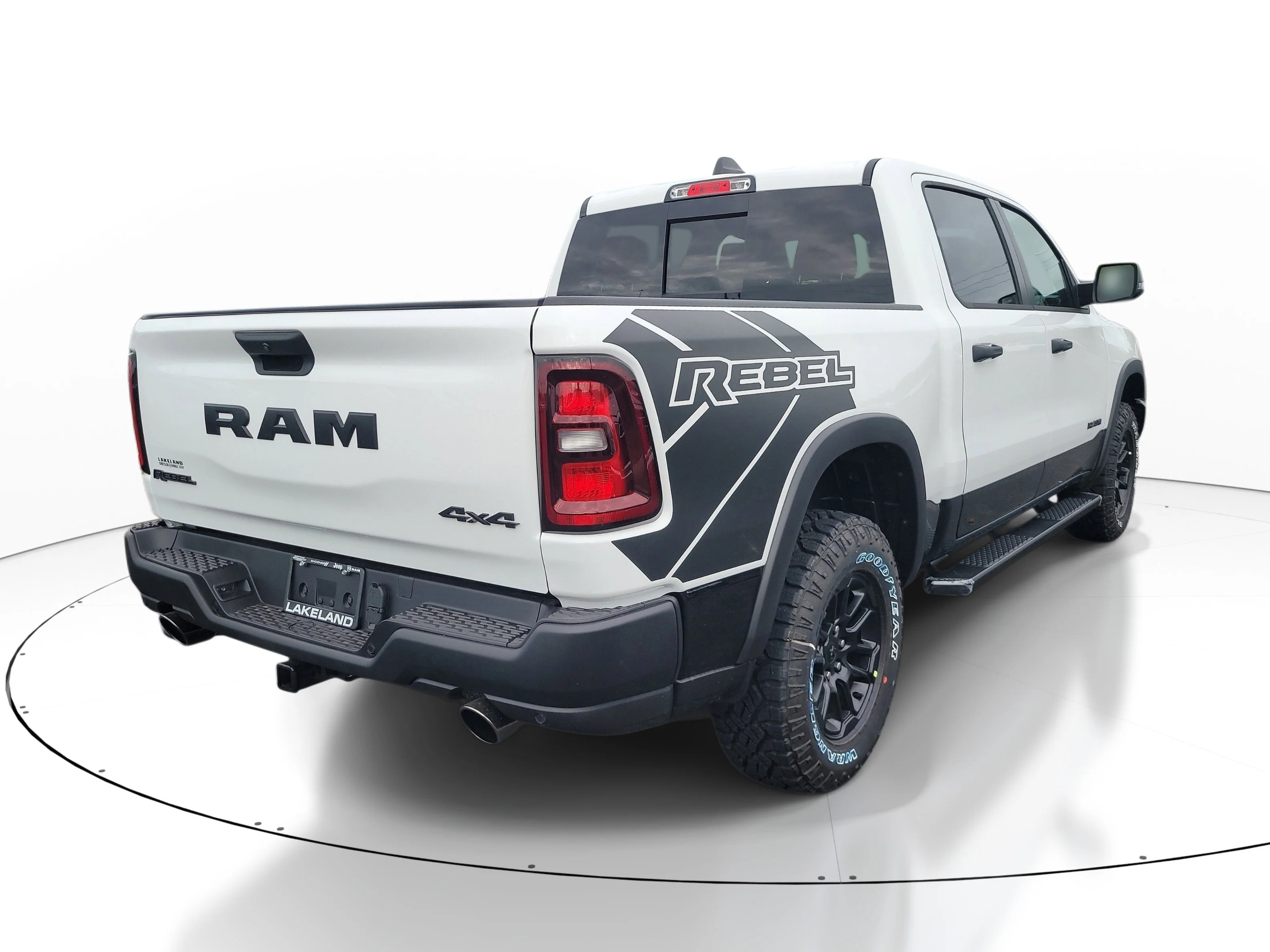 New 2026 Bright White Clearcoat Ram Rebel image 6