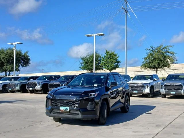 New 2026 Midnight Black Metallic Toyota LE image 8