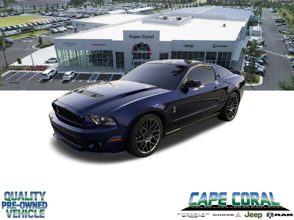 Used 2011 Blue Ford Shelby GT500 image 1