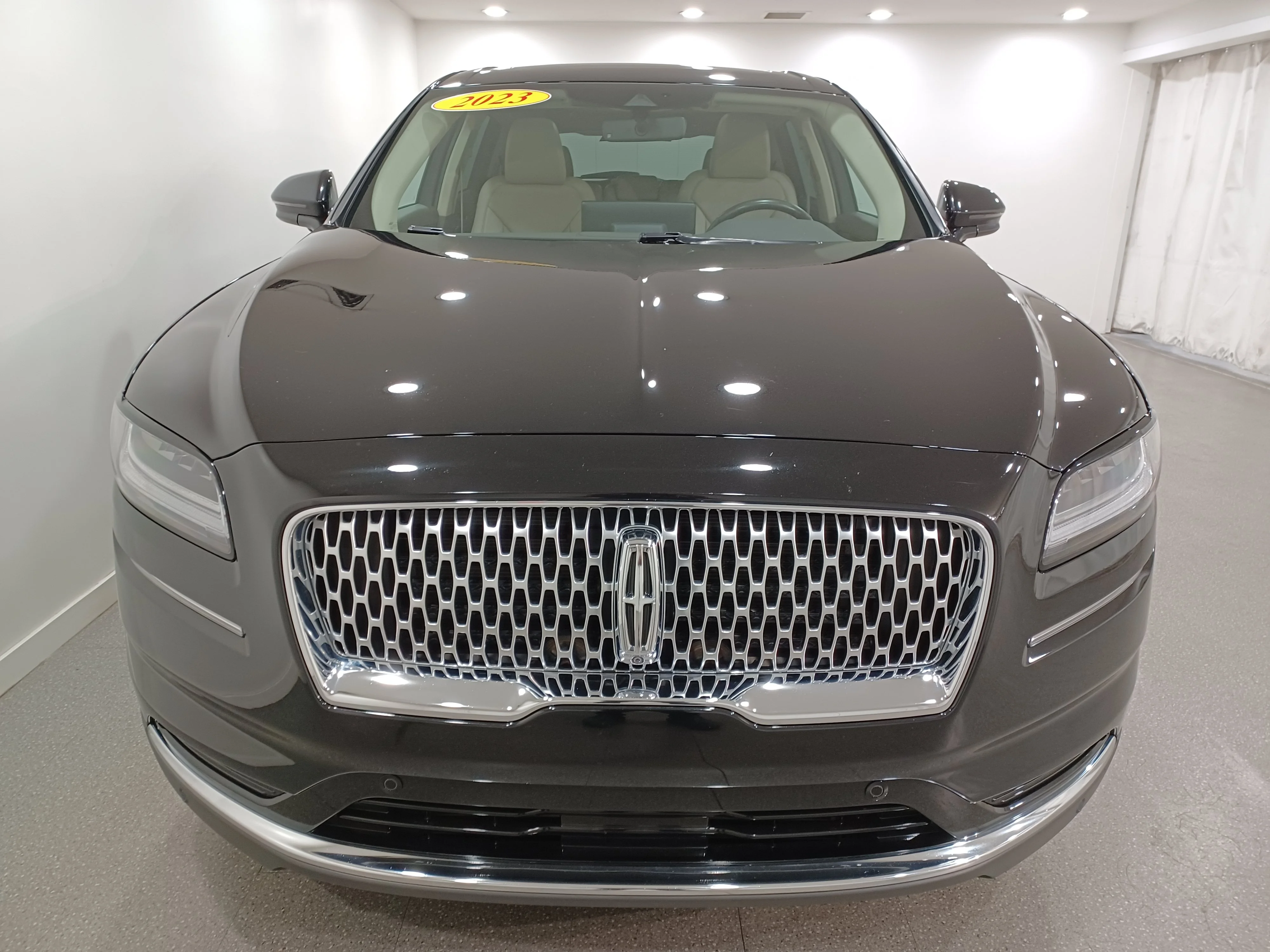 Certified Used 2023 Infinite Black Metallic Lincoln Reserve AWD*Adaptive Cruise | Remote Start | Nav | 360 Cam | Cooled Leather | Pano Roof | Htd Wheel image 3