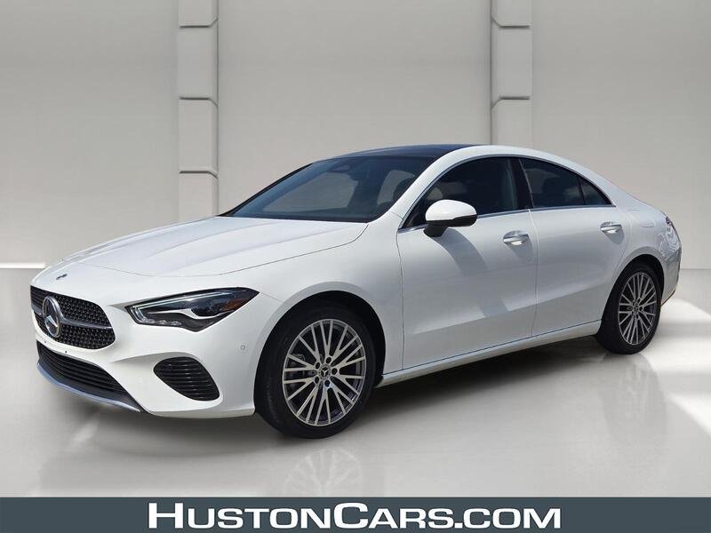 Certified Used 2025 Polar White MERCEDES-BENZ CLA 250 COUPE image 1