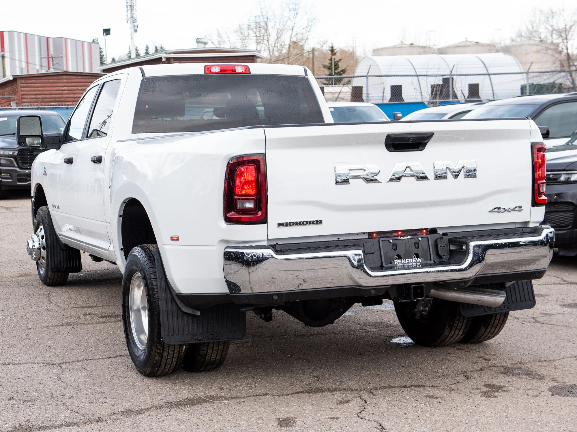 New 2026 White RAM Big Horn* image 3