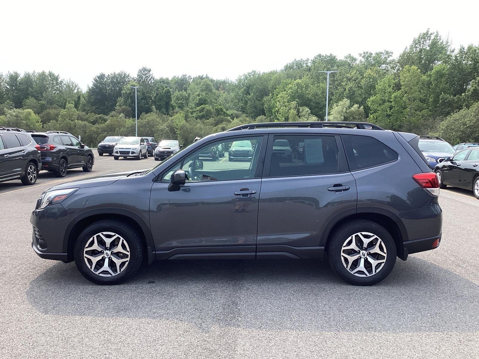 Used 2022 Magnetite Gray Metallic Subaru Premium image 4