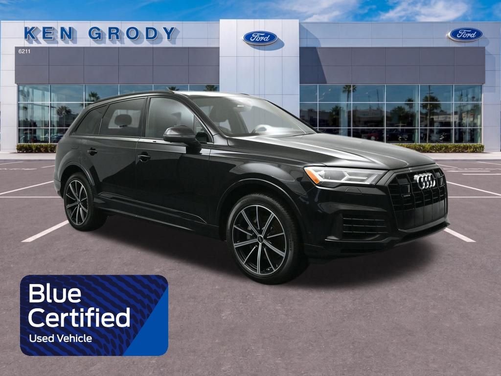 Certified Used 2022 Black Audi 55 Premium Plus image 1