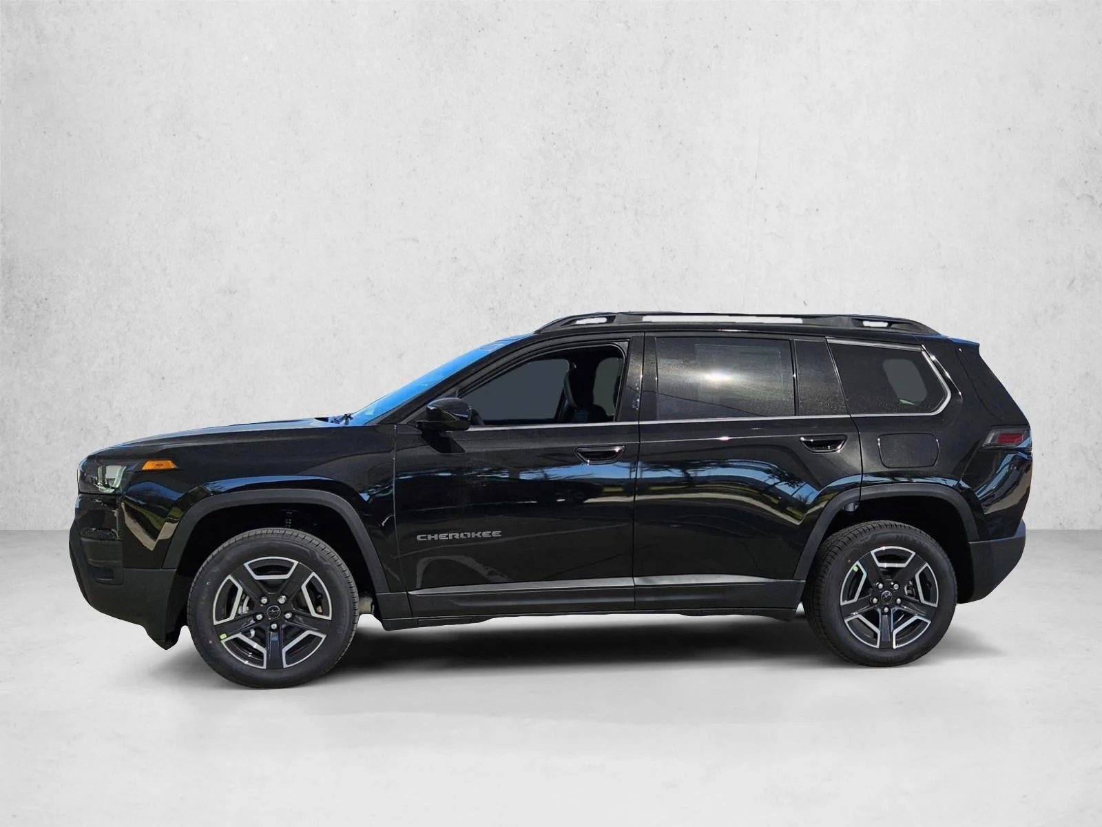 New 2026 Diamond Black Crystal Pearlcoat Jeep Laredo image 5
