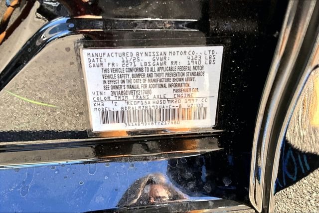 New 2026 Nissan Sentra SR 4D Sedan