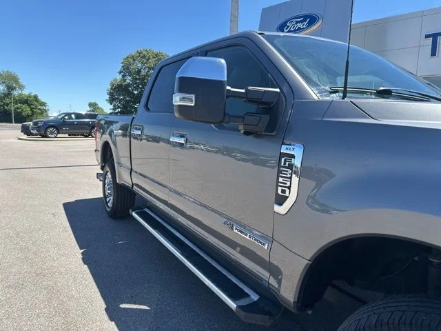 Used 2022 Carbonized Gray Metallic Ford XLT image 8