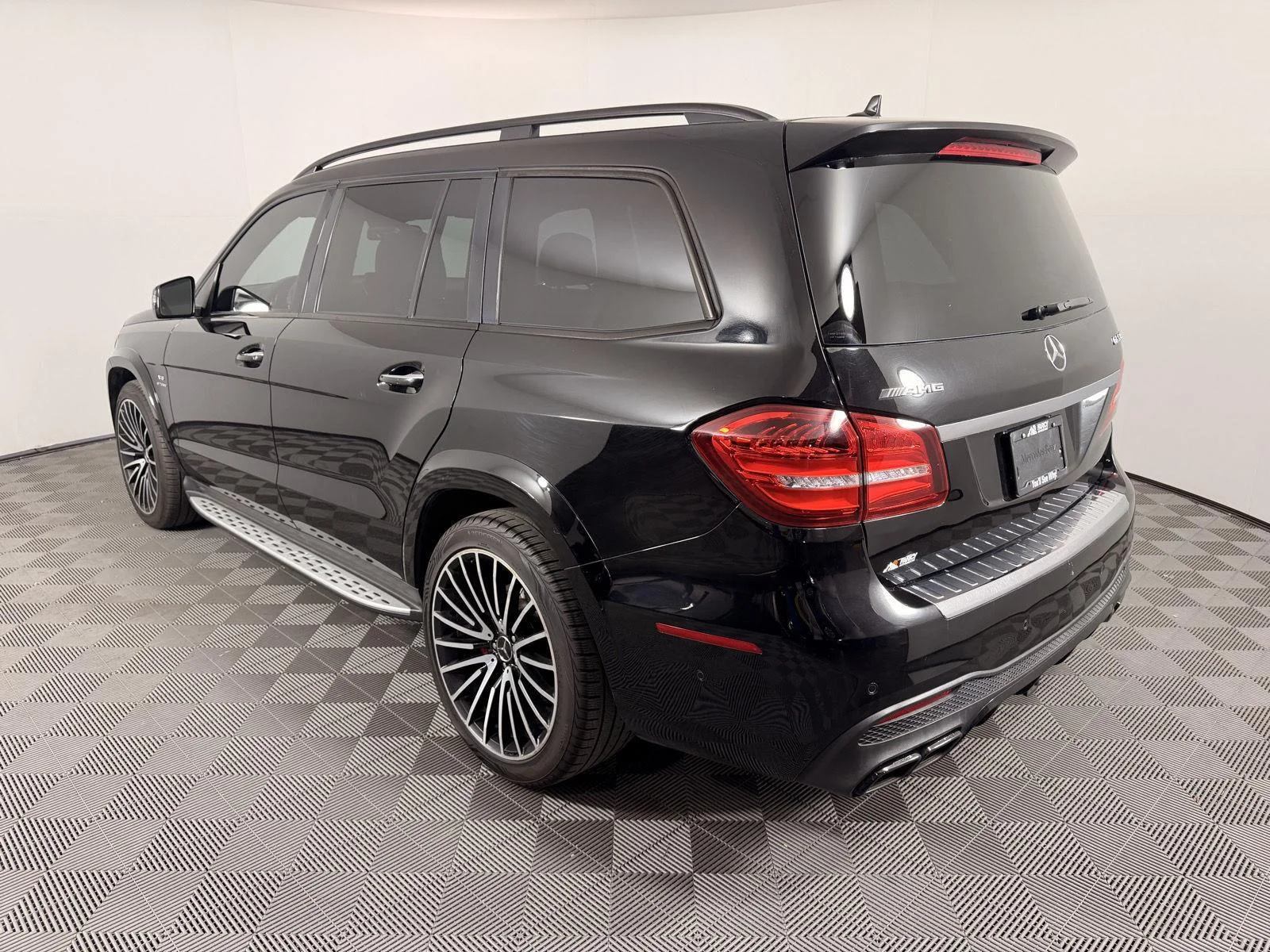 Used 2017 Obsidian Black Metallic Mercedes AMG GLS 63 image 3