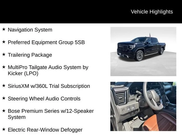 New 2025 Onyx Black GMC Denali Ultimate image 8