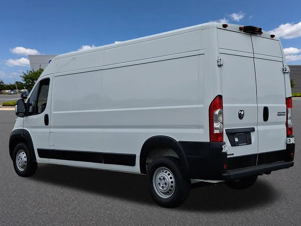 Used 2025 Bright White Clearcoat Ram High Roof image 4