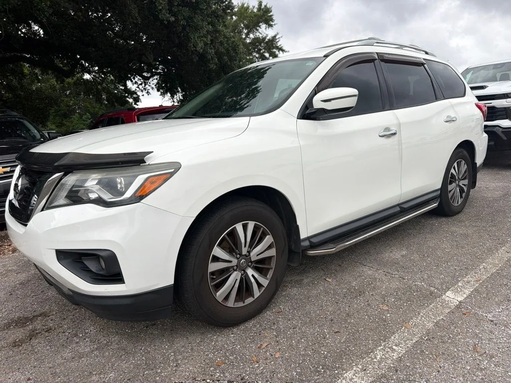 Used 2017 White Nissan SV image 1