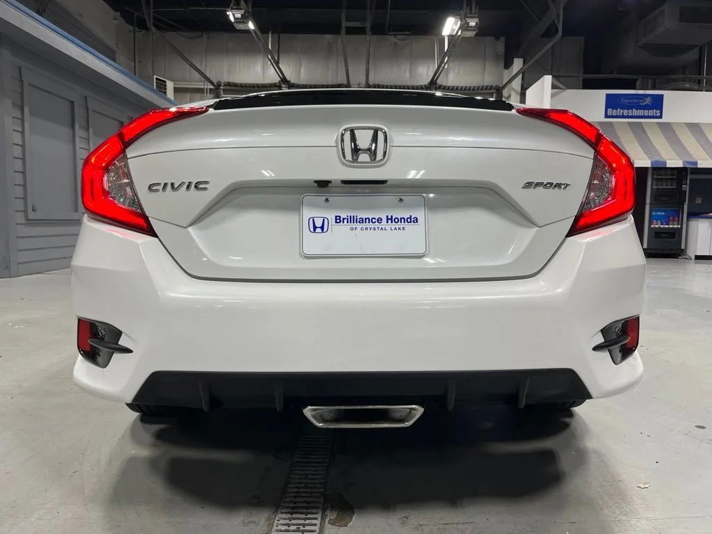 Certified Used 2020 Platinum White Pearl Honda Sport image 6