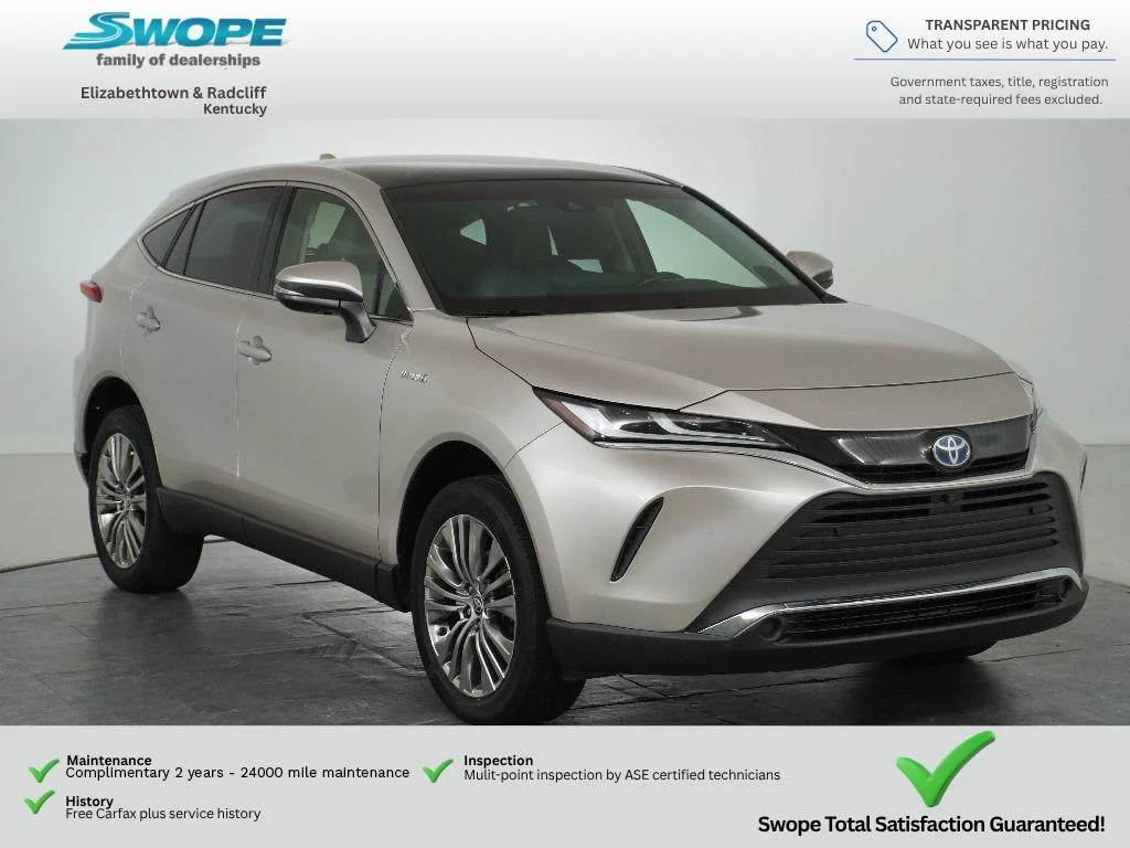Used 2021 Titanium Glow Toyota Limited image 1